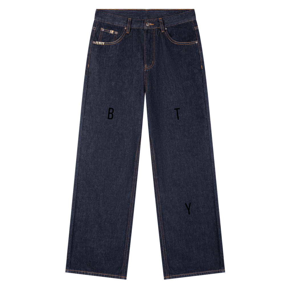 Jean Brut Coupe Droite