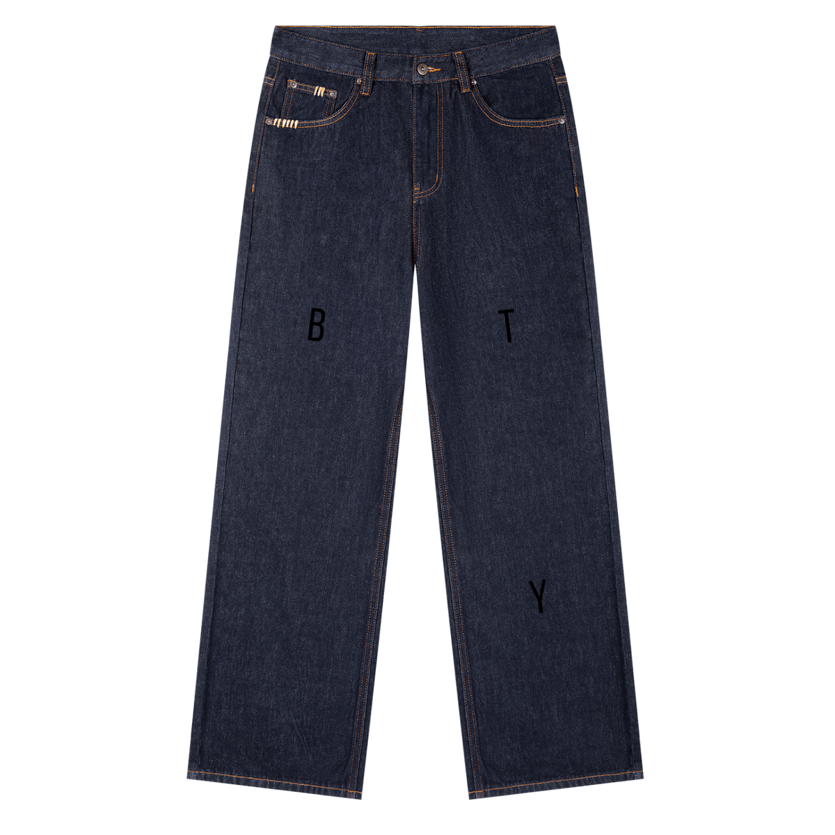 Jean Brut Coupe Droite