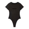 Body Col Rond Délavé Neige — Glyphe Noir