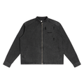 Veste en Jean Délavé Crop