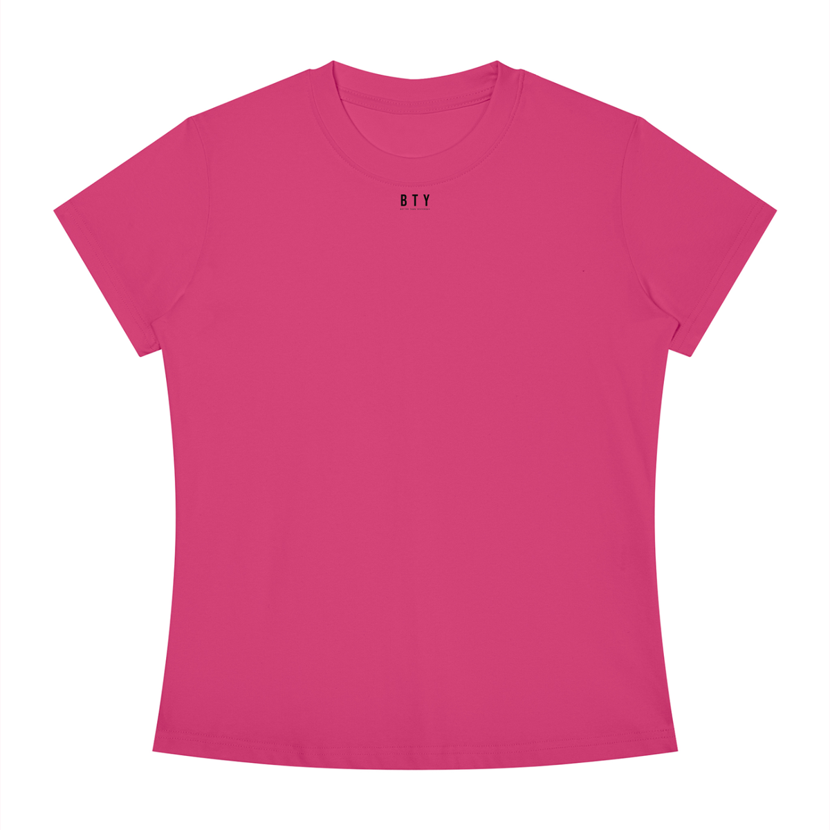 Tee Ajusté Col Rond — Signature