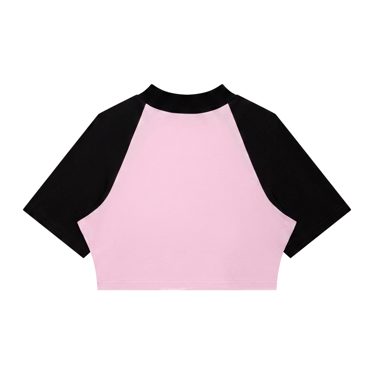 Crop Tee Raglan Bicolore