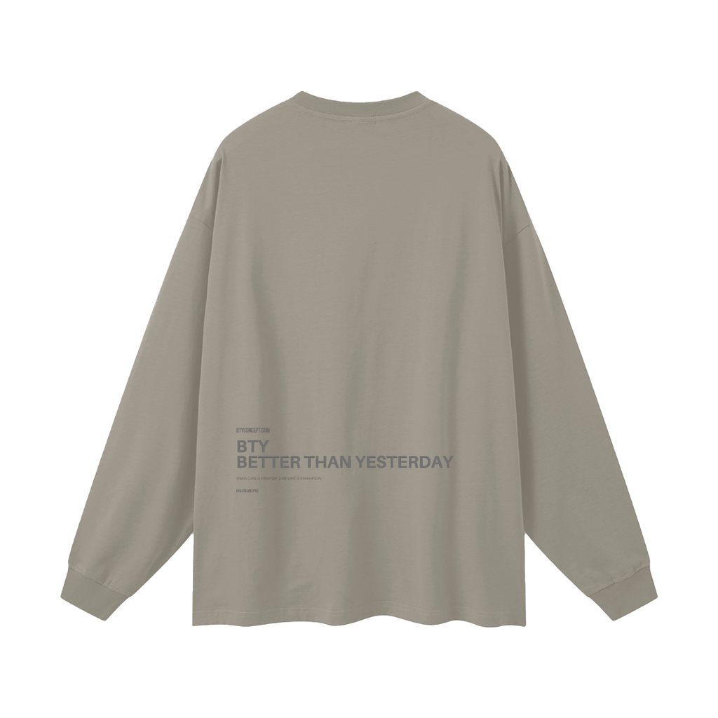 Tee Manches Longues Oversize — Glyphe