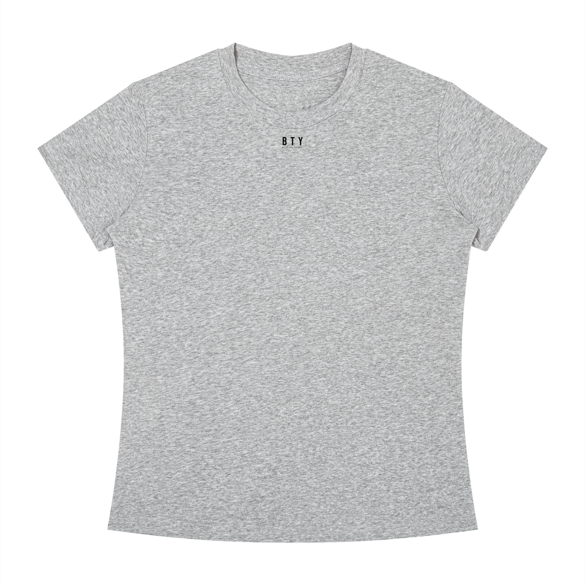 Tee Ajusté Col Rond — Signature
