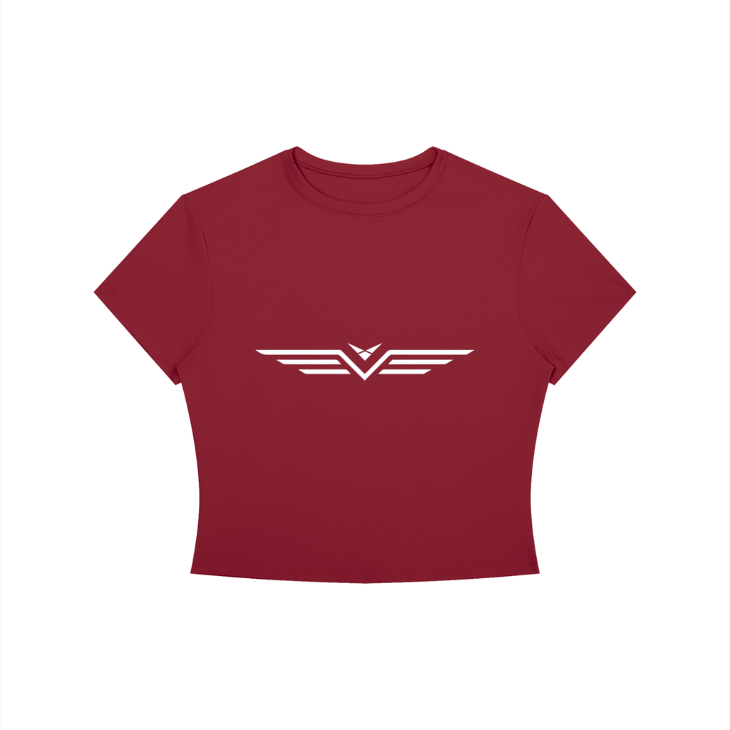 Crop Tee Sport Col Rond