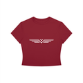 Crop Tee Sport Col Rond