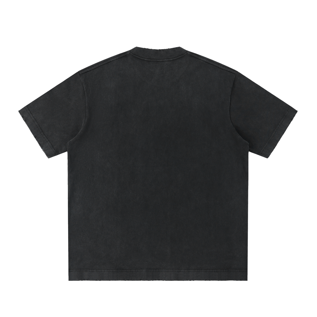Tee Délavé Bords Francs