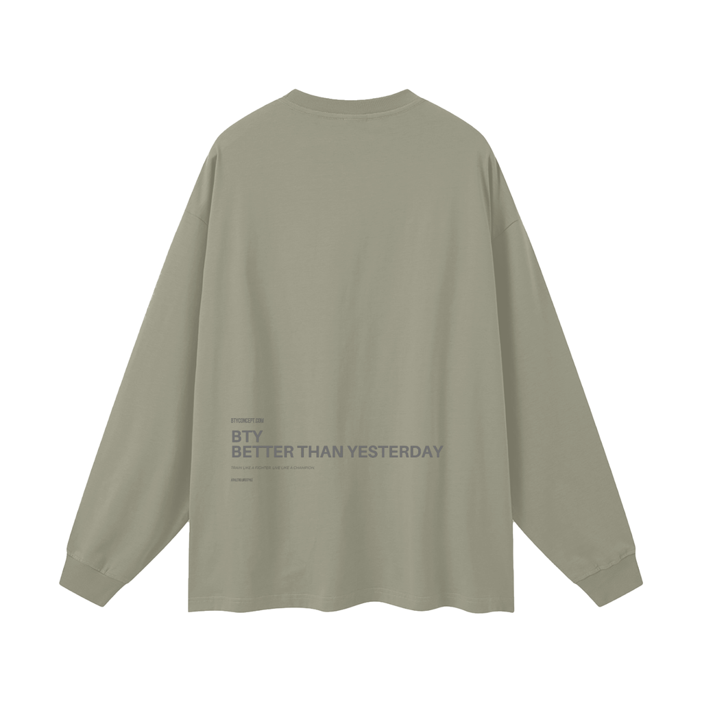 Tee Manches Longues Oversize — Glyphe