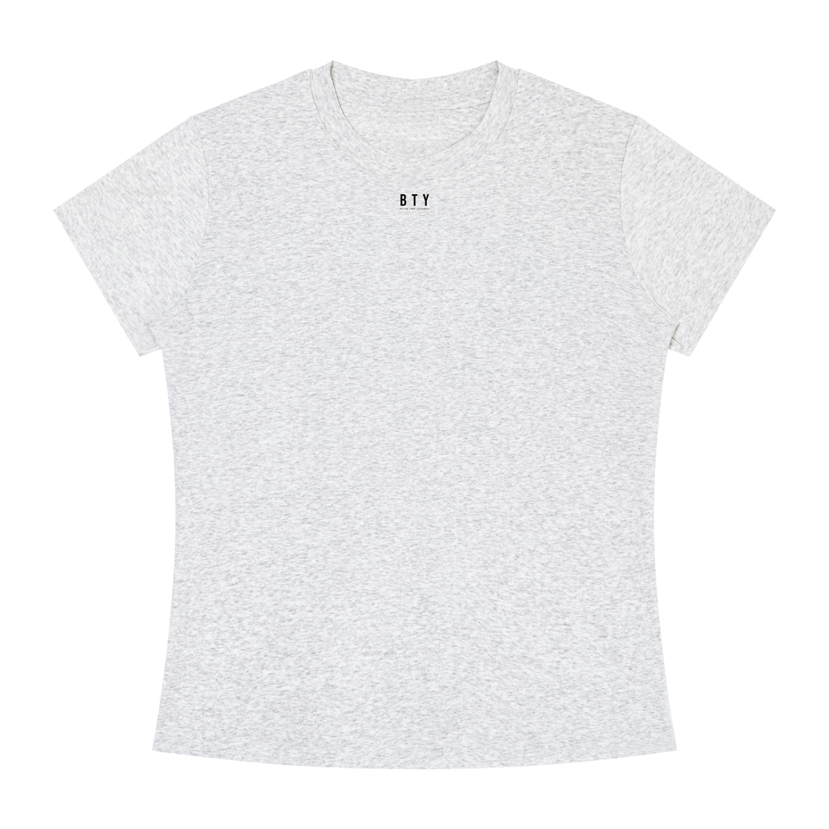Tee Ajusté Col Rond — Signature