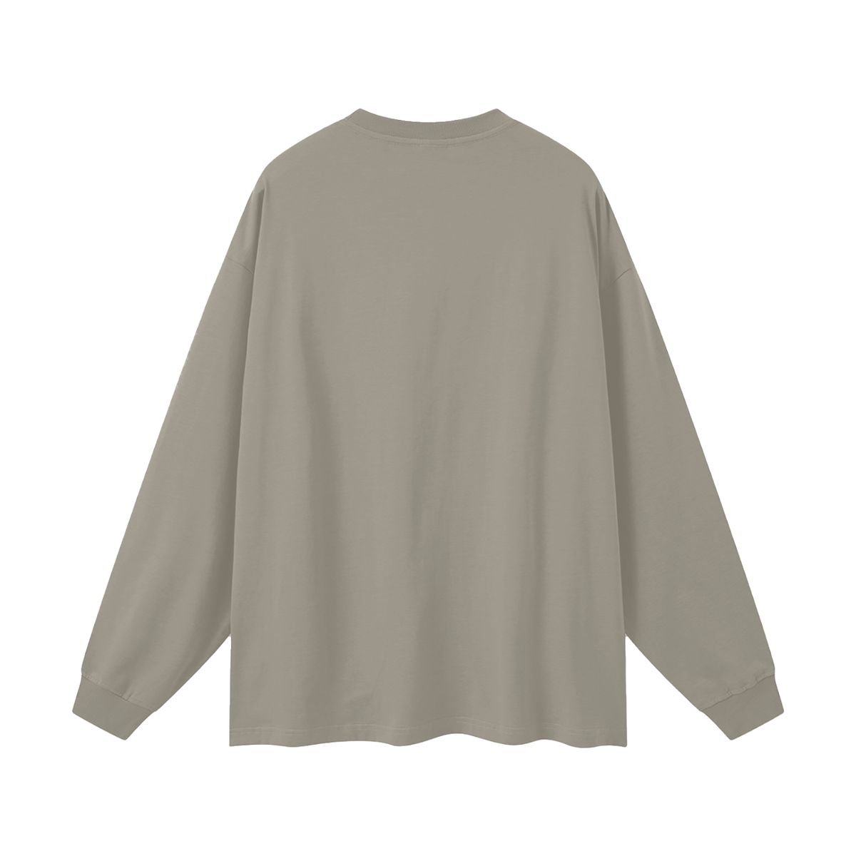 Tee Manches Longues Oversize — Signature Rouge