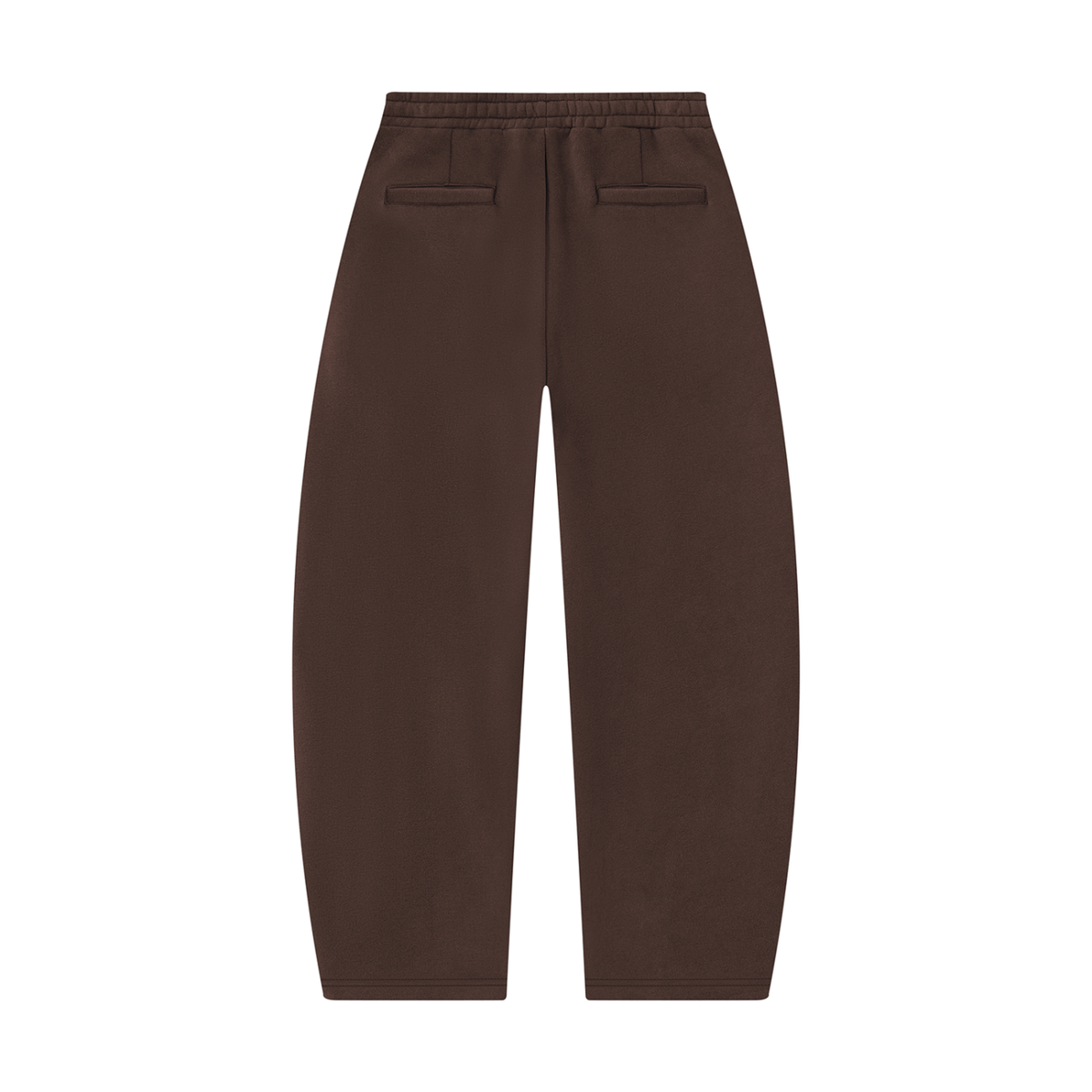 Jogger Barrel Leg Molleton — Signature