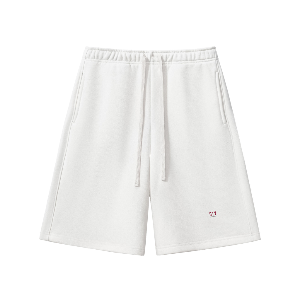 Short Molleton Épais — Signature Rouge