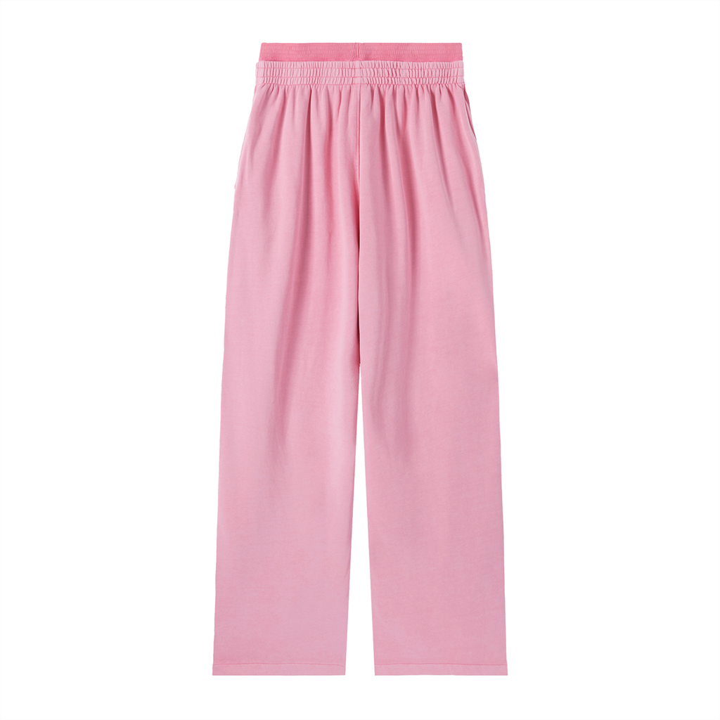 Pantalon Taille Haute Délavé Vintage