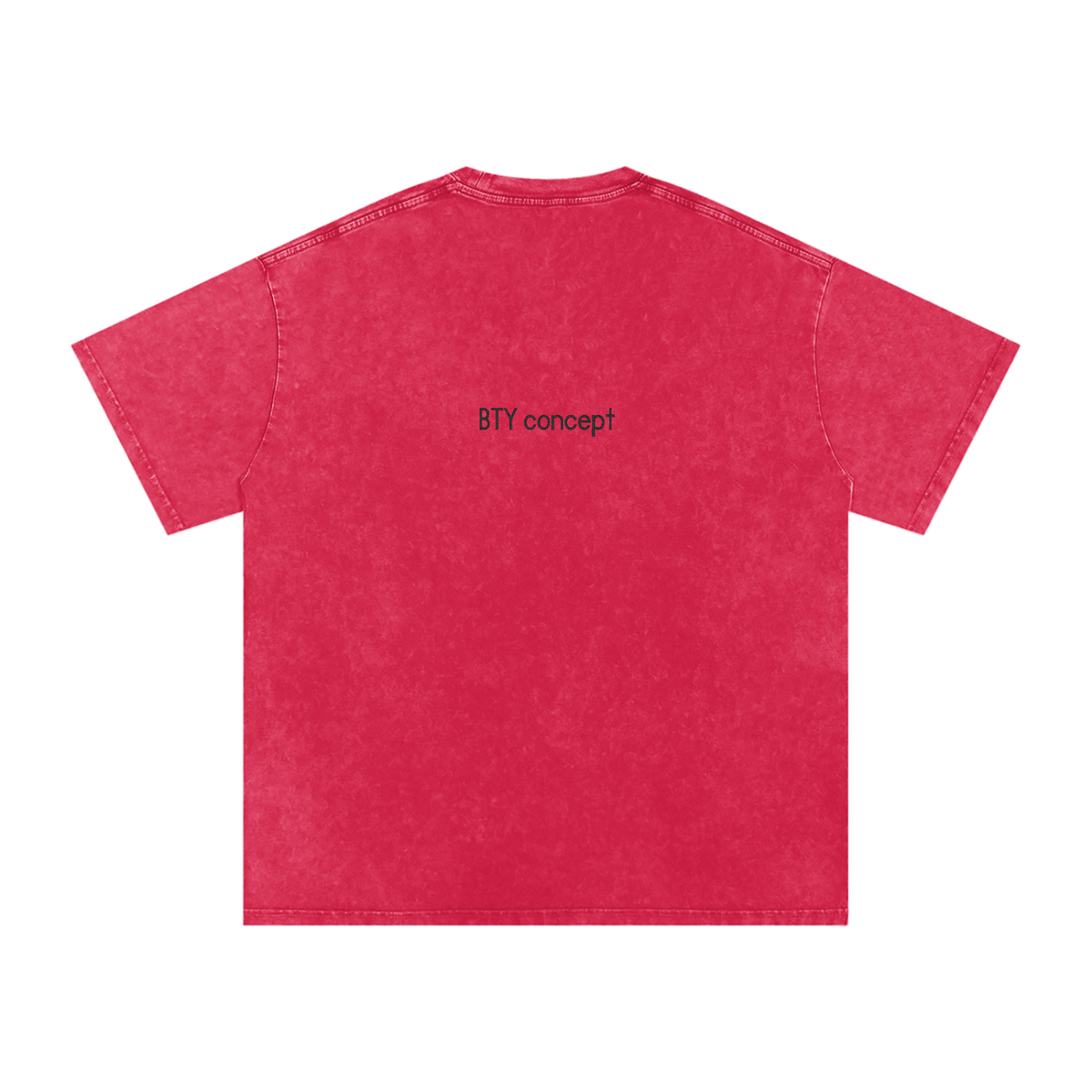 Tee Oversize Délavé Neige — Étendard