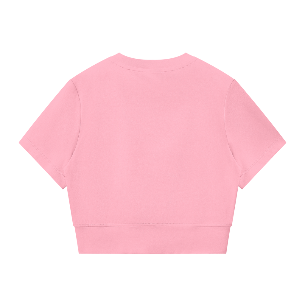 Crop Tee Zippé Découpes