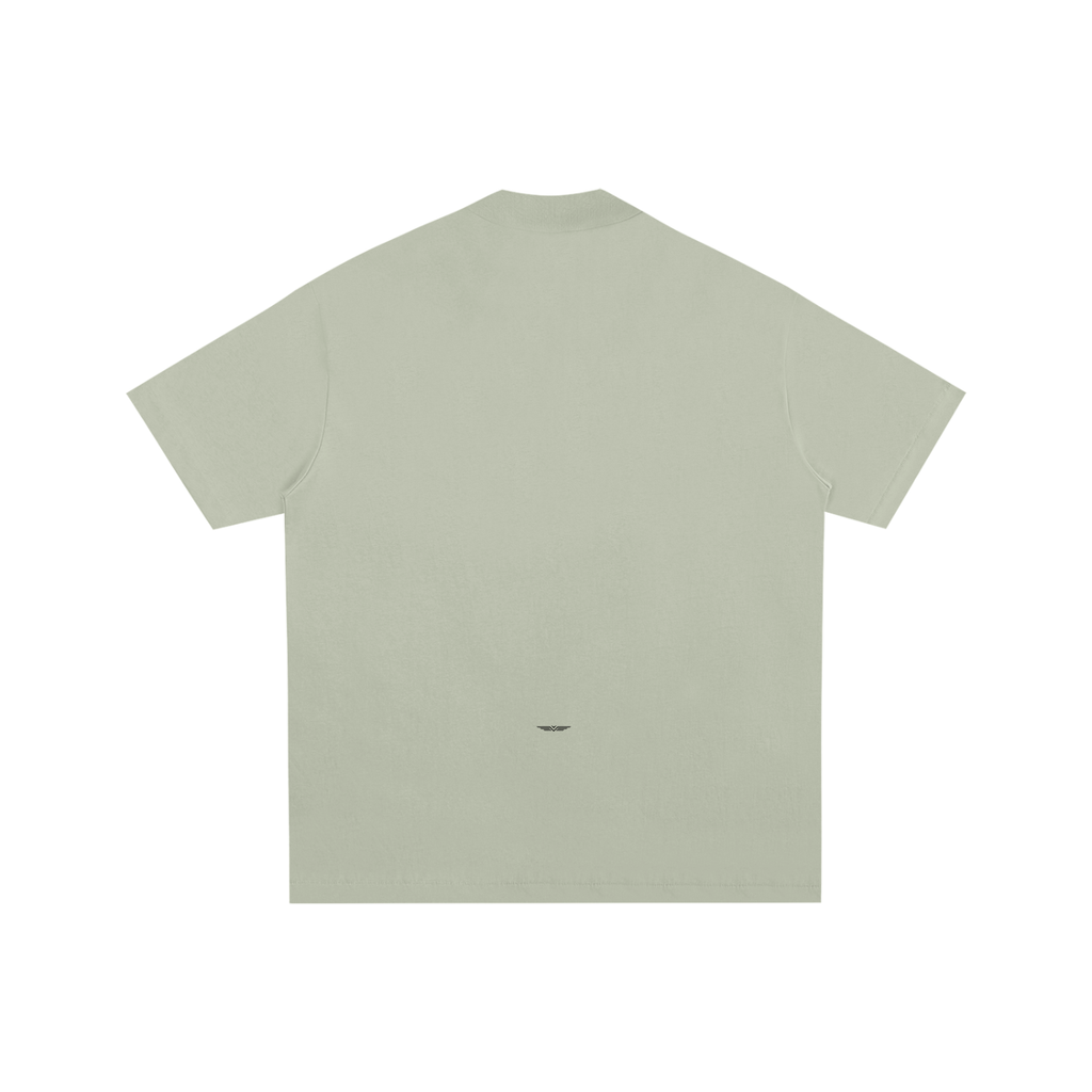 Tee Coton Carrure Tombante