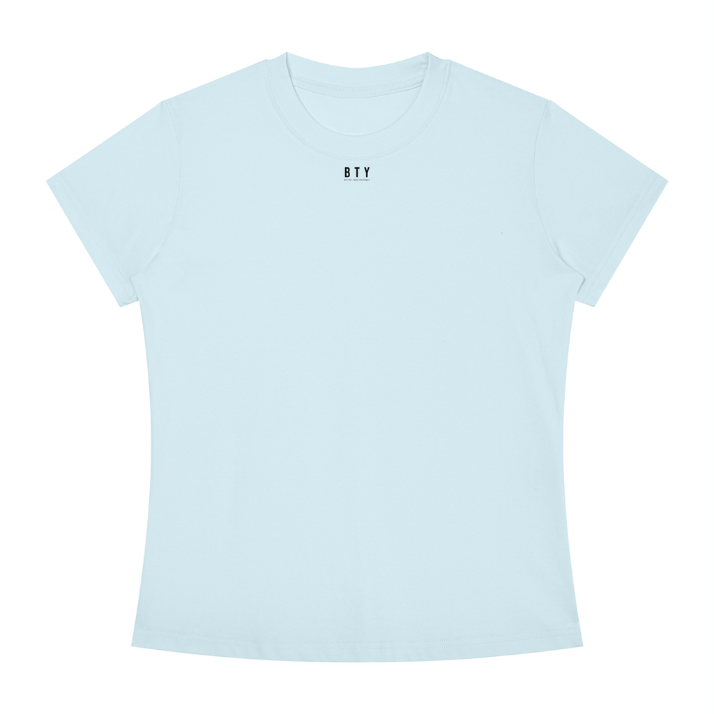 Tee Ajusté Col Rond — Signature