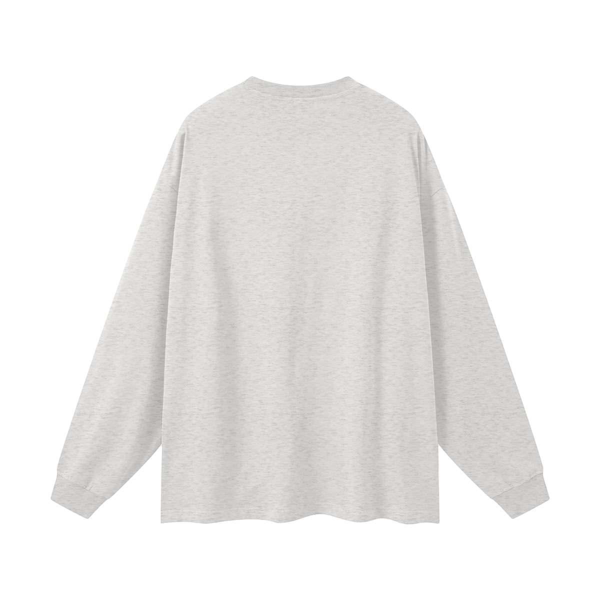 Tee Manches Longues Oversize — Signature Rouge