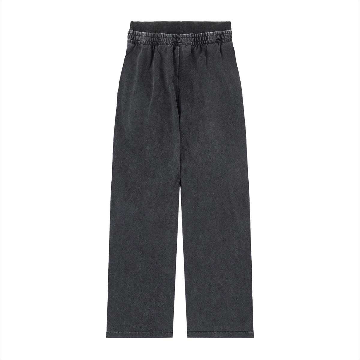 Pantalon Taille Haute Délavé Vintage