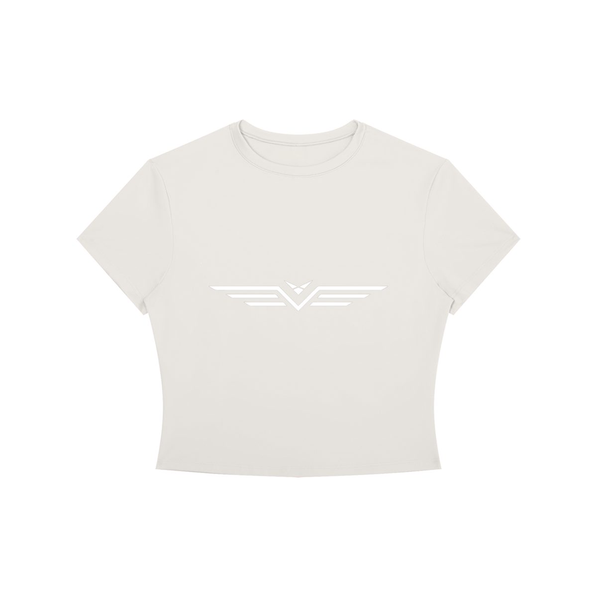 Crop Tee Sport Col Rond