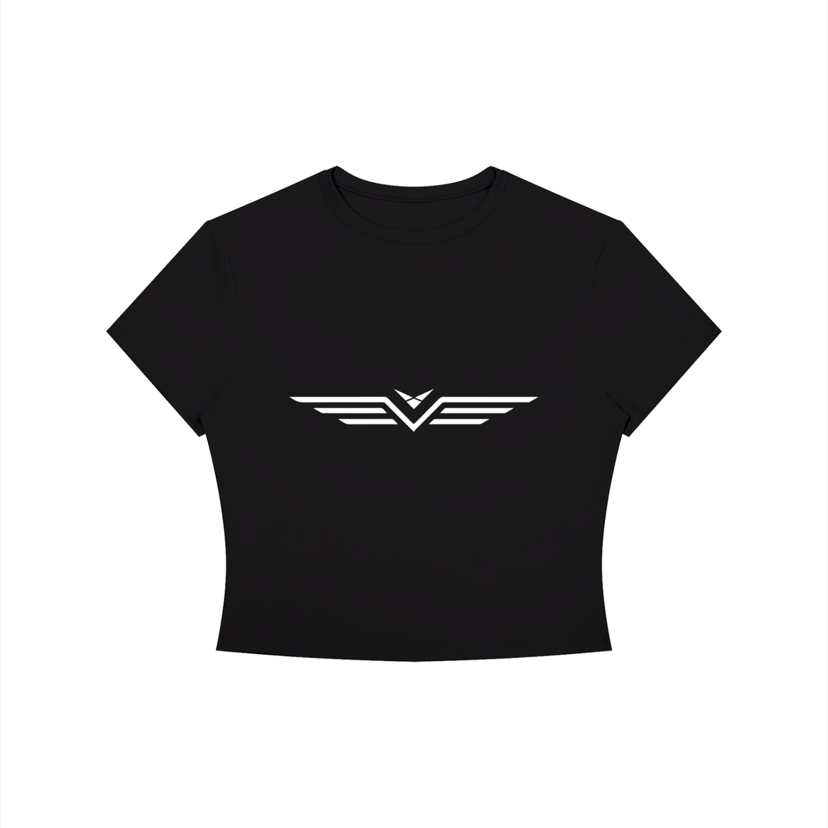 Crop Tee Sport Col Rond