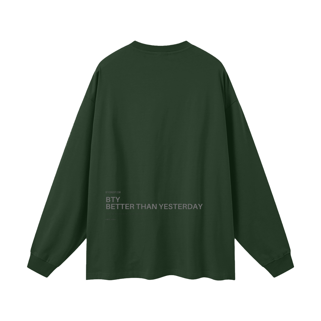Tee Manches Longues Oversize — Glyphe