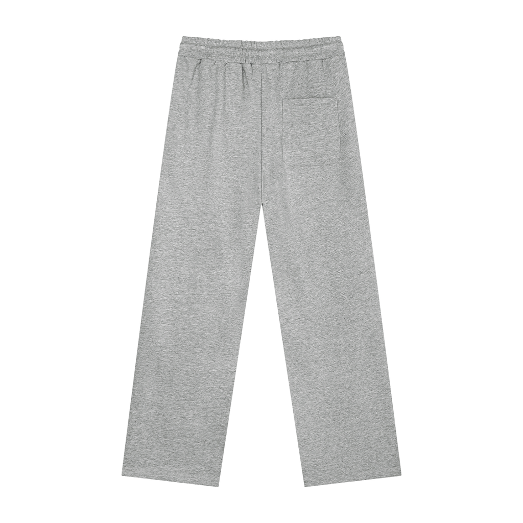 Pantalon Molleton Épais Wide Leg — Signature