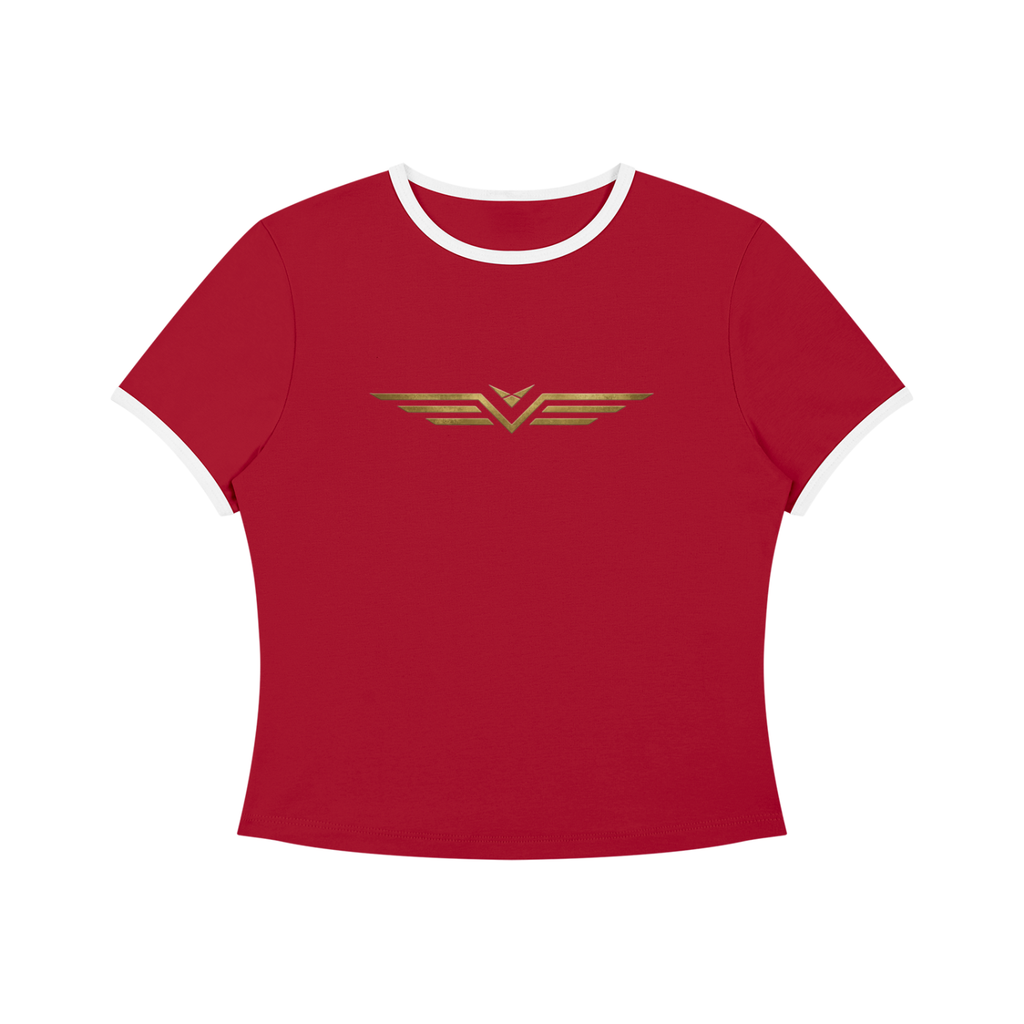 Tee Bicolore Col Rond