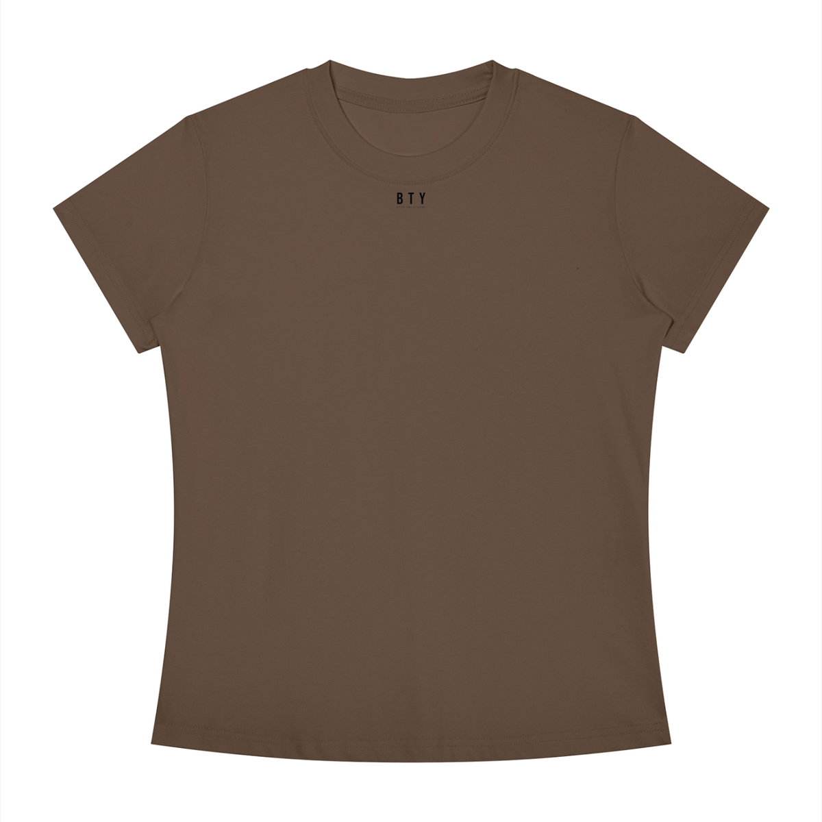 Tee Ajusté Col Rond — Signature