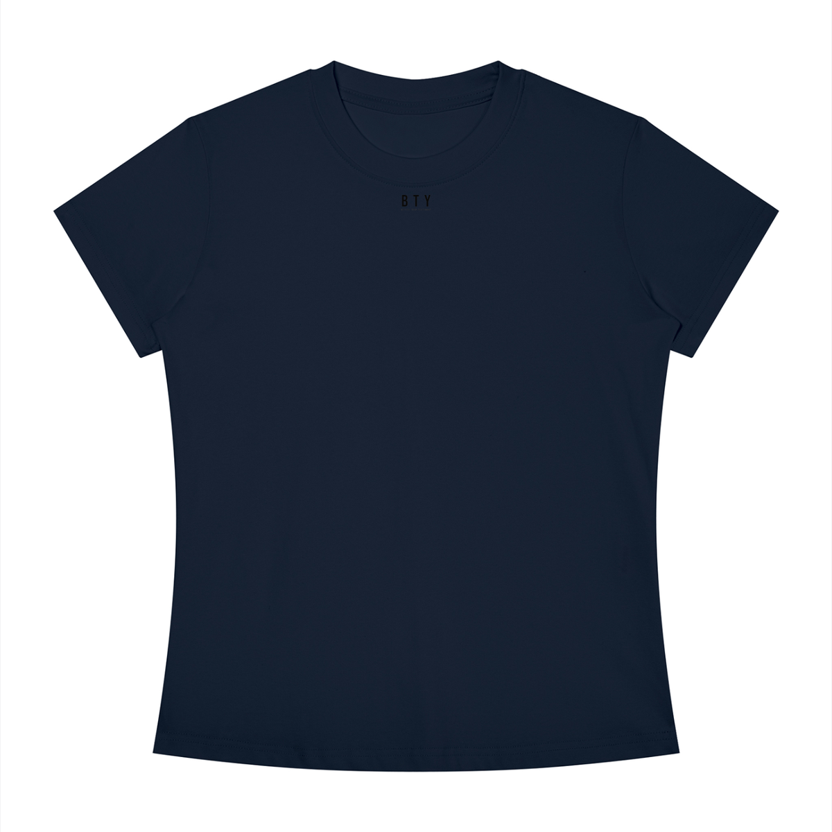Tee Ajusté Col Rond — Signature