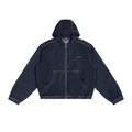 Veste en Jean à Capuche — Glyphe Or