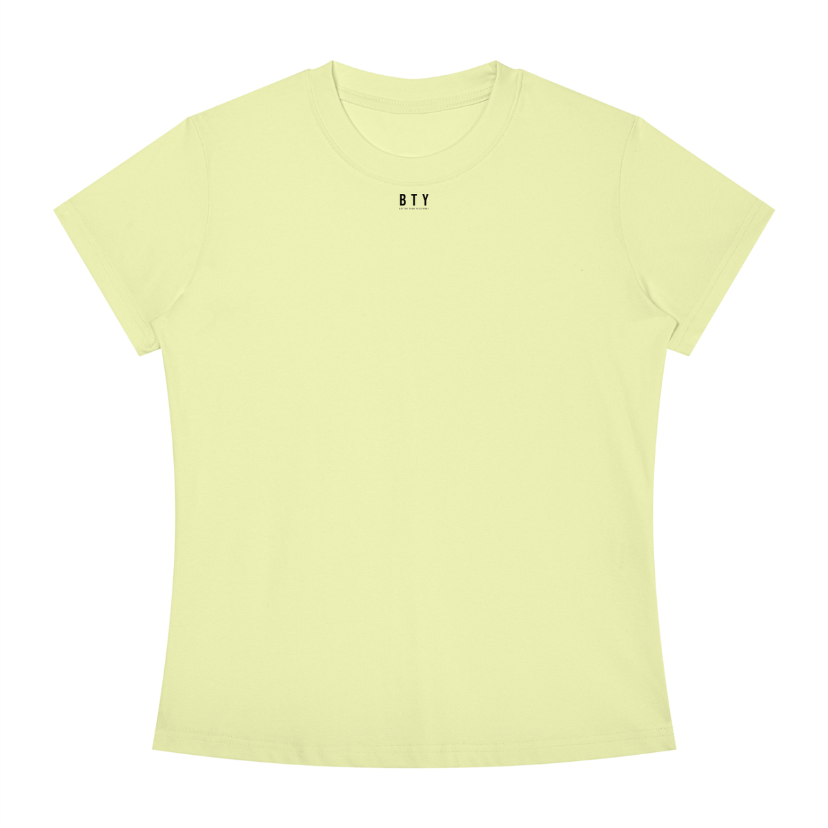 Tee Ajusté Col Rond — Signature