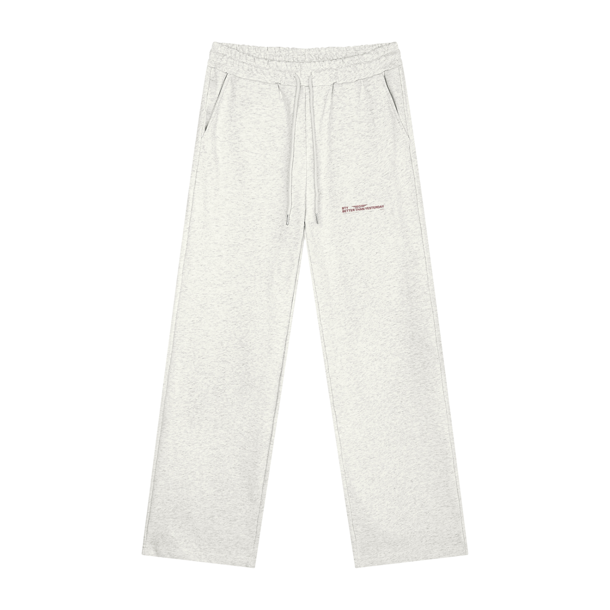 Pantalon Molleton Épais Wide Leg — Manifeste