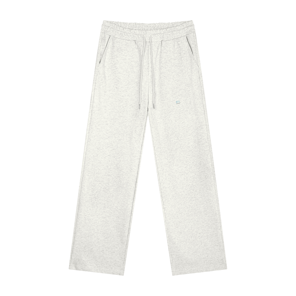Pantalon Molleton Épais Wide Leg — Signature
