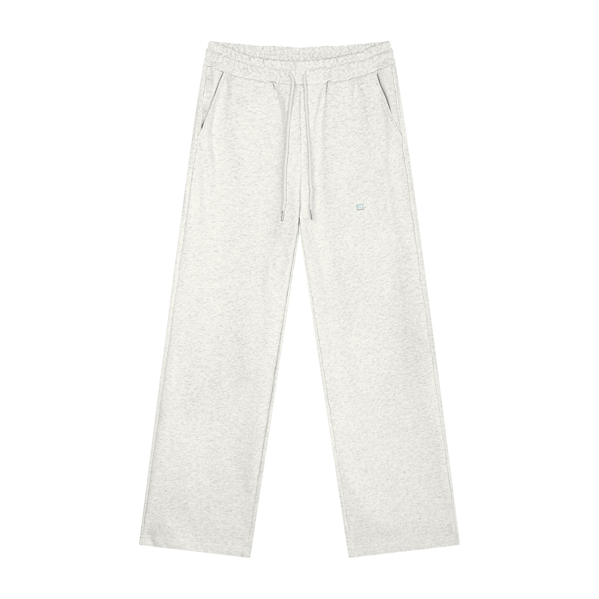 Pantalon Molleton Épais Wide Leg — Signature