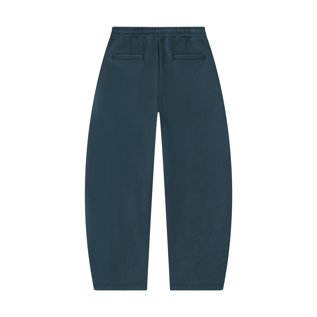 Jogger Barrel Leg Molleton — Signature