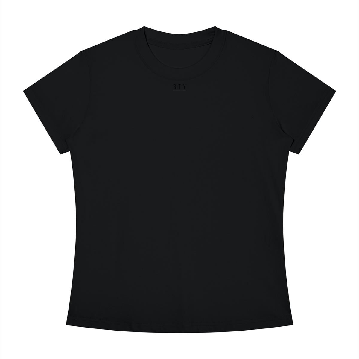 Tee Ajusté Col Rond — Signature