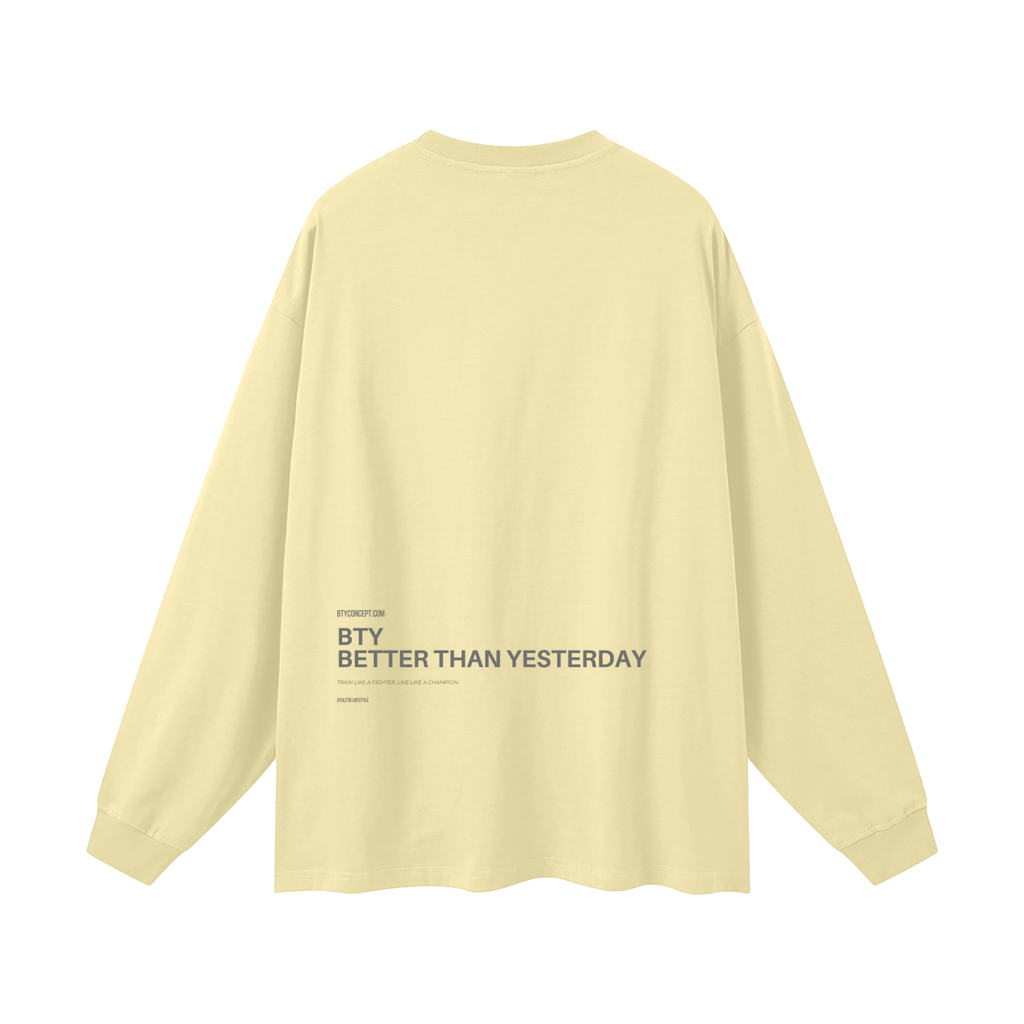 Tee Manches Longues Oversize — Glyphe