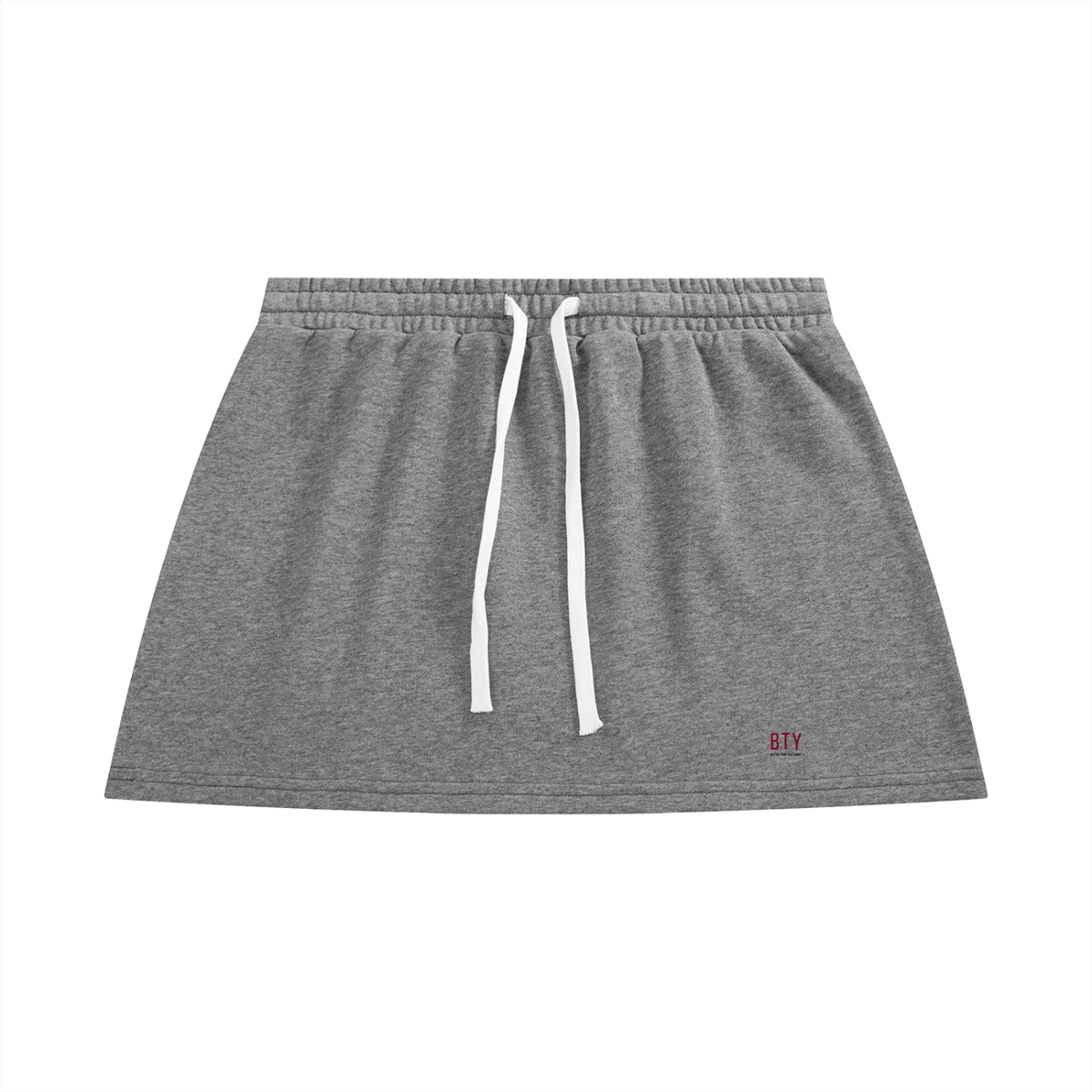 Mini-Jupe Trapèze — Signature Rouge