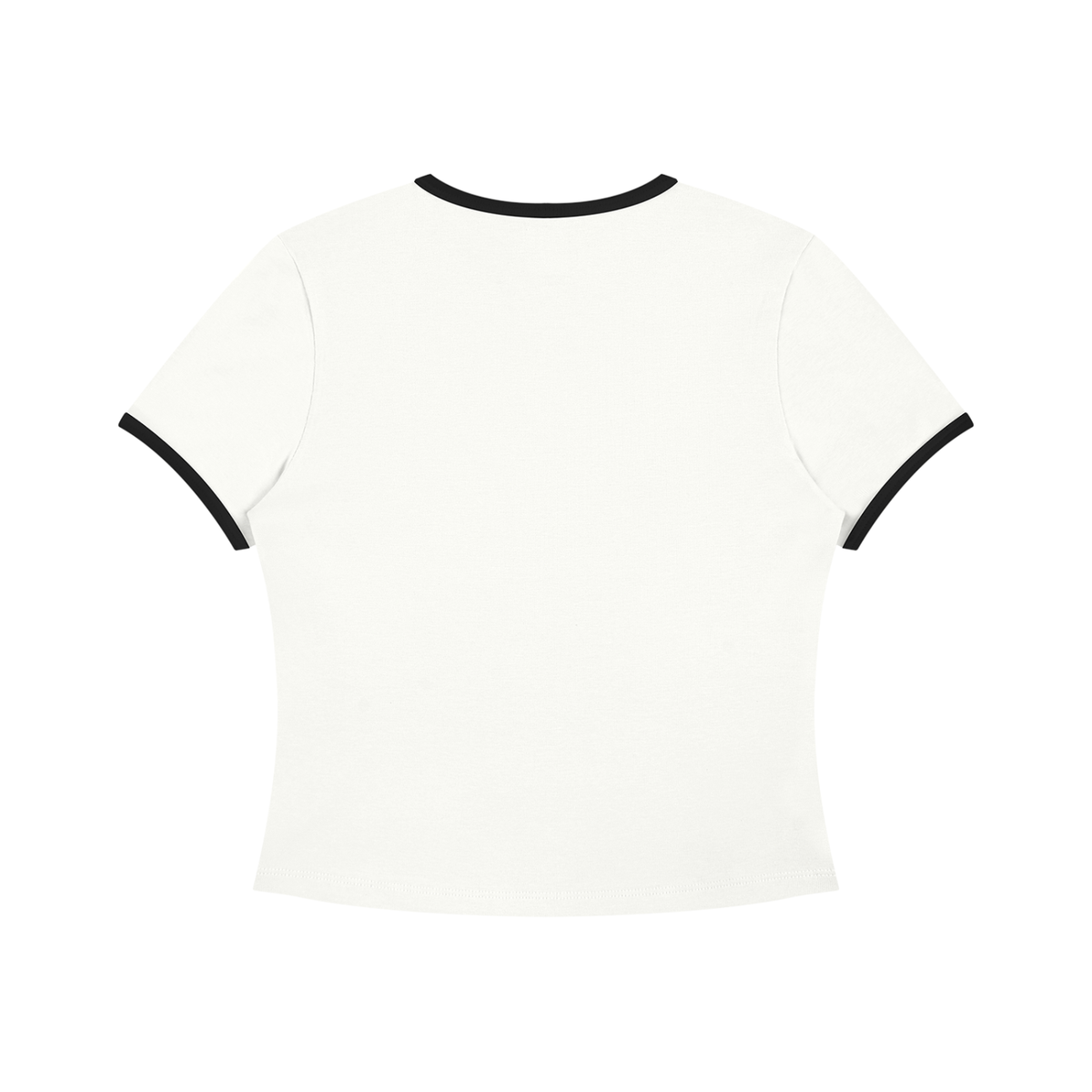 Tee Bicolore Col Rond