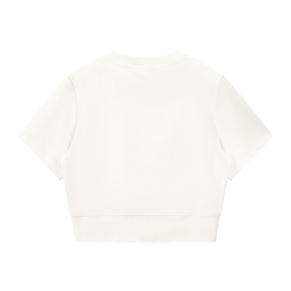 Crop Tee Zippé Découpes