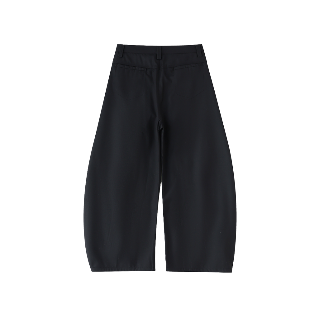 Pantalon Barrel Fluide