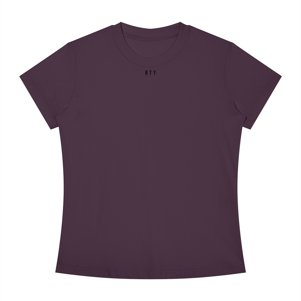 Tee Ajusté Col Rond — Signature