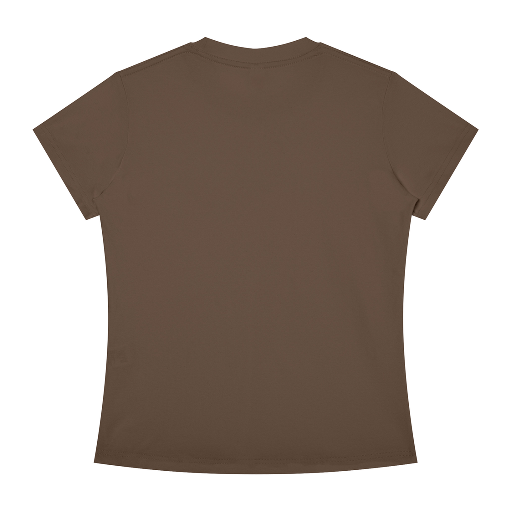Tee Ajusté Col Rond — Signature