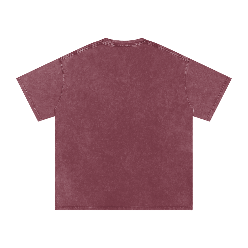 Tee Oversize Délavé Neige — Manifeste