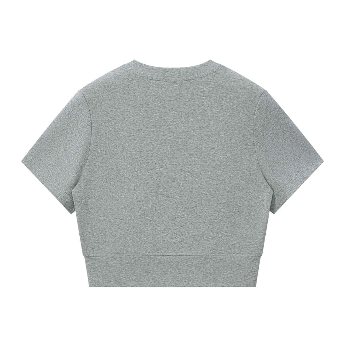 Crop Tee Zippé Découpes