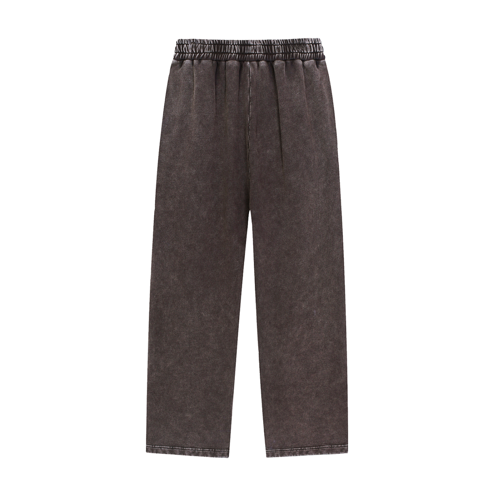Pantalon Molleton Délavé Neige — Signature