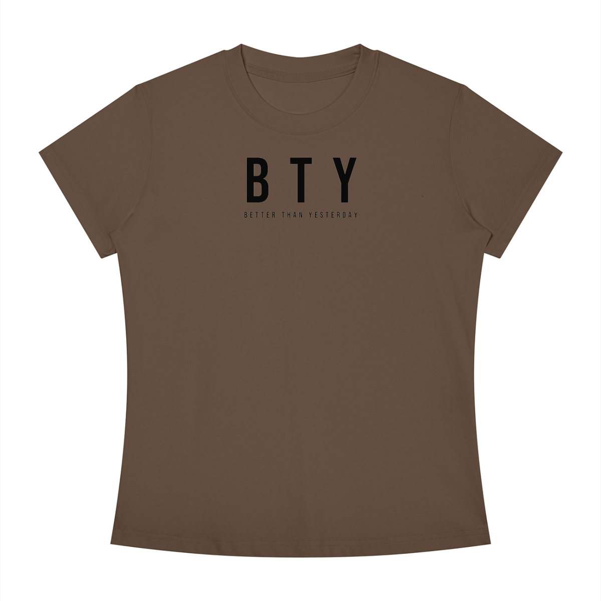 Tee Ajusté Col Rond — Bloc