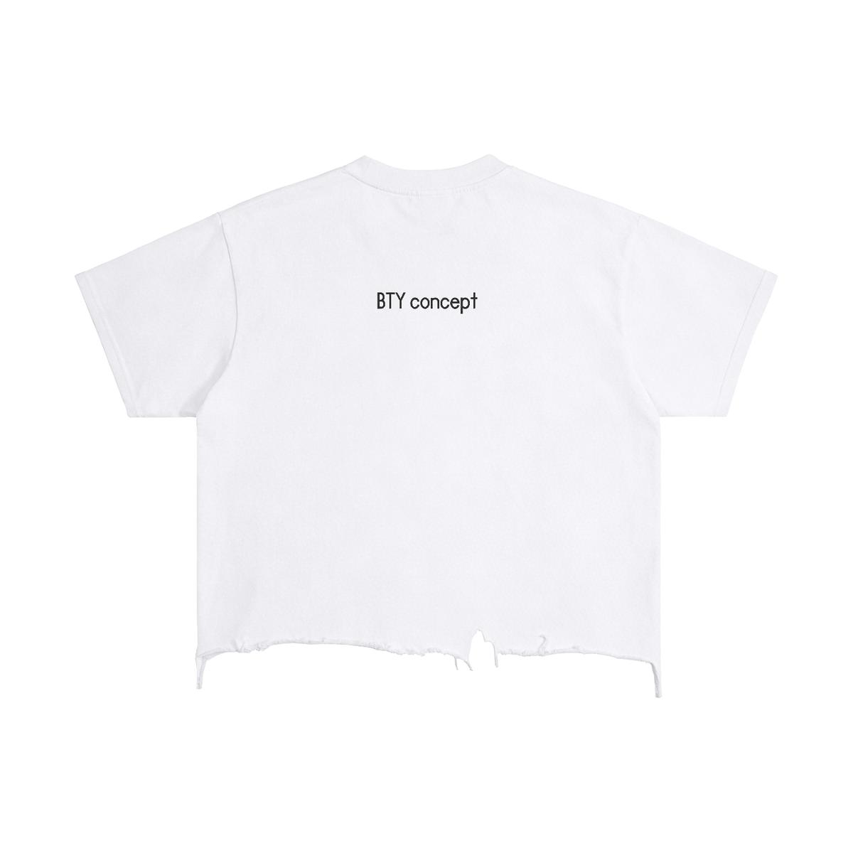 Tee Boxy Bords Déchirés — Manifeste