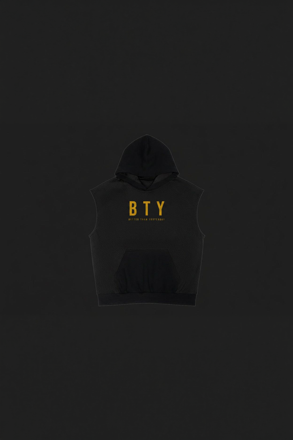 SILENCE — Hoodie Sans Manches, hoodie BTY Concept, streetwear athlétique